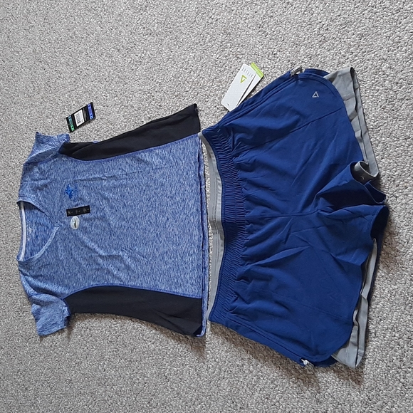 New Active Top and Running Short Set. - Picture 1 of 10